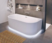 Riho Desire Back2wall LED wanna wolnostojąca przyścienna z oświetleniem 180x84cm B089002005