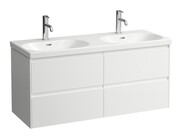 Laufen Lani szafka pod umywalkę 118x44cm biały połysk H4035741122611