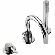 Tres Study Exclusive bateria wannowa 3-otworowa chrom 26215001