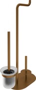 Deante SILIA Stojak na papier 3 funkcyjny brąz szczotkowany ADI_C732