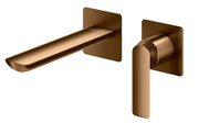 Kohlman Experience Brushed Copper bateria umywalkowa podtynkowa miedź szczotkowana QW180EBC