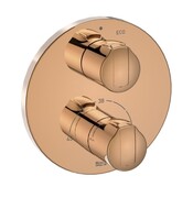 Roca T-1000 bateria prysznicowa termostatyczna podtynkowa Rose Gold EVERLUX-PVD A5A2E09RG0