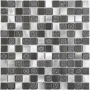 Dunin Metallic mozaika metalowa 30x30 allumi grey mix 23 __DARMOWA DOSTAWA OD 1600zł__