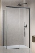 Radaway Idea 8 Brushed GunMetal Kdj kabina 100x80cm prawa szczotkowany grafit szkło przejrzyste 10340520-92-01R/10350453-01-01/10360080-01-01L