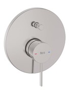 Roca Ona bateria wannowo-prysznicowa podtynkowa Inox Everlux-PVD A5A0B9ESM0