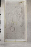 Radaway Furo Brushed Gold DWJ drzwi prysznicowe 160cm prawe szczotkowane złoto 10107822-99-01R/10110780-01-01