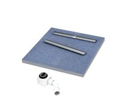 Schedpol Schedline Esco-Line S4 brodzik podpłytkowy z odpływem liniowym 90x90cm 10ST.4S4-9090