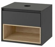 Excellent Tuto szafka podumywalkowa wisząca 80x50x45 szary dąb MLEX.0102.800.GRBL