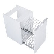 Elita Look komoda z koszem cargo 40x63x45cm biały mat 167608