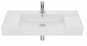 Roca FINECERAMIC umywalka ścienna 100x49 biała SUPRAGLAZE A32752AS00