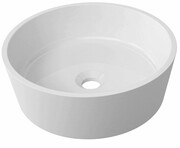 Omnires Bari Umywalka nablatowa 38x38 cm biała BARIUNBP ___ RABAT W KOSZYKU! ___