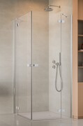 Radaway Fuenta Kdd kabina 80x80cm chrom połysk szkło przejrzyste 1384061-01-01L/1384061-01-01R