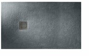 Roca Terran 160x100cm brodzik prostokątny konglomeratowy szary łupek AP1016403E801200