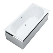 Schedpol Schedline Celestia Set wanna prostokątna z nośnikiem styropianowym biały mat 170x75cm 3WSP.CS1P-17075/B/MG