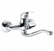 KFA BARYT Bateria umywalkowo-zlewozmywakowa ścienna dł. wylotu 150 mm chrom 550-810-00