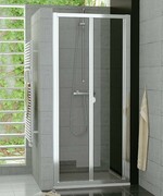 SanSwiss Top-Line Drzwi 2-częściowe 90cm profil połysk TOPK09005007