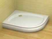 Radaway Patmos E brodzik półokrągły 100x80 lewy bez obudowy 4P81155-03BL