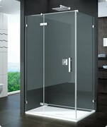 SanSwiss Pur PURDT2 Ścianka boczna 30-100cm profil chrom szkło Satyna PURDT2SM21049