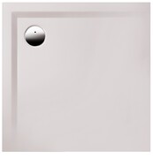 Sanplast Space Mineral B-M/SPACE brodzik kwadratowy 100x100x1,5 cm szary mleczny 645-290-0041-55-000