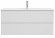 Oltens Vernal szafka 100 cm podumywalkowa wisząca biały połysk 60004000