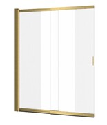 Excellent Liner parawan rozsuwany 110x140 cm złoto szczotkowane KAEX.2950.1100.LP