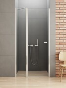 New Trendy New Soleo drzwi wnękowe 80x195 cm wspornik skośny szkło przejrzyste D-0834A