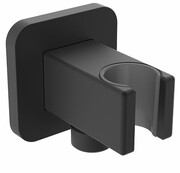 Omnires przyłącze kątowe do węża prysznicowego czarny mat 8815BL ___ RABAT W KOSZYKU! ___