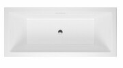 Excellent Heaven Slim wanna prostokątna 160x75 biała z syfonem chrom WAEX.HEV16WHS/ARIN.FLOW.CR