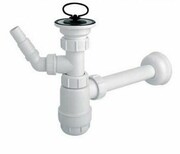 McAlpine Syfon umywalkowy butelkowy niski HC1LWM