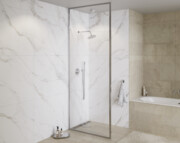 Besco Icon Chrom kabina walk-in 120x200cm przejrzyste ICH-120-200C