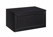 Besco Dexa szafka podumywalkowa 80x50x40cm czarna, uchwyt czarny SUD-854-CC
