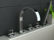 Kohlman Nexen-S 5-otworowa bateria wannowa SQB262U __ RABAT W KOSZYKU! __