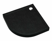 Schedpol Schedline Cameron Black Stone brodzik półokrągły 90x90x12cm 3ST.C1O-9090/C/ST