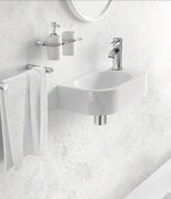 Marmorin umywalka nablatowa Elara 2 z otworem 40cm biała 400040020011 __DARMOWA DOSTAWA__