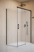 Radaway Idea Black 8 Kdj kabina 150x90cm prawa czarny mat/szkło przejrzyste 10340770-54-01R/10350703-01-01/10360090-01-01L