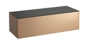 Laufen SONAR szafka pod umywalkę 117x45 cm miedziany lakierowany/Czarna Marquina H4054200341411