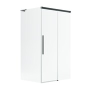 Radaway Idea 8 QL Brushed GunMetal Kdj kabina 120x100cm prawa szczotkowany grafit szkło przejrzyste 10550617-92-01R/10350553-01-01/10360100-01-01L