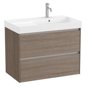 Roca Ona Unik zestaw szafka z umywalką 80x46x64 CIEMNY WIĄZ A851690511