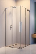 Radaway Furo SL KDD kabina 80x90cm chrom połysk/szkło przejrzyste 10305080-01-01L/10305090-01-01R