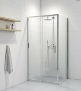 Oltens Fulla kabina prysznicowa prostokątna szkło przejrzyste 100x80cm 20202100