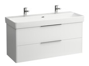 Laufen Base szafka pod umywalkę 116x43 cm biały połysk H4024921102611