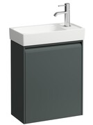 Laufen MEDA szafka pod umywalkę wersja prawa 43x22cm Traffic Grey H4215520112661