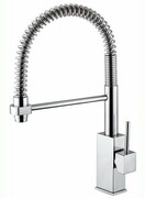 Paffoni Bateria zlewozmywakowa z wyciąganą wylewką Level Asta chrom LEA176CR