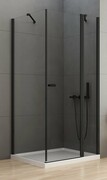 New Trendy New Soleo Black 120x90x195 cm kabina prostokątna przejrzyste K-0551