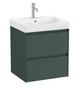 Roca Ona Unik zestaw szafka z umywalką 55x46x64 ZIELONY MAT A851687513