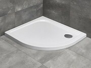 Radaway Delos E Brodzik półokrągły 100x80cm lewy SDE1080-01L