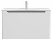 Oltens Jog szafka 80 cm podumywalkowa wisząca biały połysk 60001000