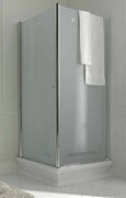Kerasan Retro Kabina kwadratowa prawa szkło przejrzyste profile chrom 90x90 9146T0
