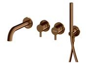 Kohlman Axel Brushed Copper bateria wannowa podtynkowa miedź szczotkowana QW260ABC230