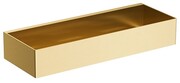 Omnires Uni koszyk prysznicowy 30x11 cm złoty szczotkowany UN10335GLB